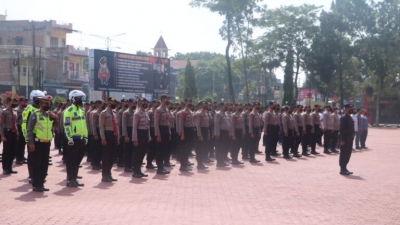 Polda Sumut Bersama Polres Jajaran Terjunkan 681 Personel Amankan W20 - 2022 di Parapat