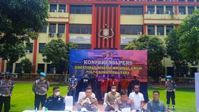 Ditreskrimum Polda Sumut, Ungkap Kedua Tersangka Pembunuh IRT di Aek Latong Lama Sidempuan