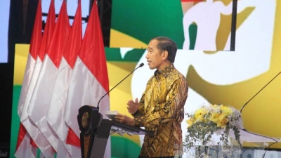 Ultah Partai Golkar, Jokowi Singgung Jangan Sembarangan Capres dan Cawapres