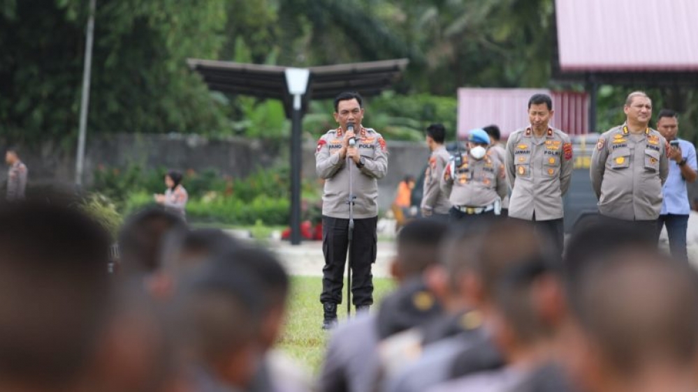 Kapolda Sumut Berikan Bimbingan Kepada  Bintara Remaja Polri