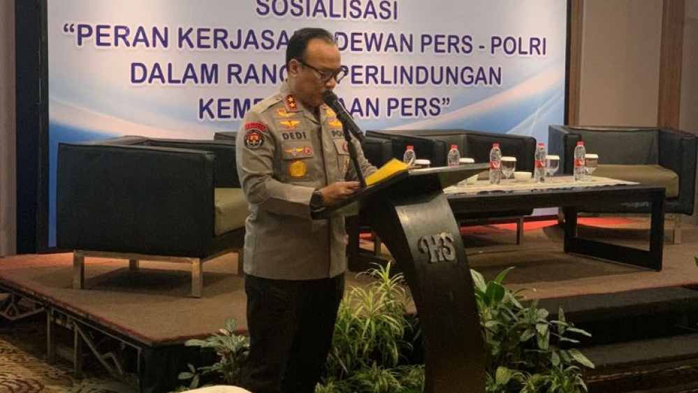 Polisi Bersama Dewan Pers Membahas Perlindungan Kemerdekaan Pers