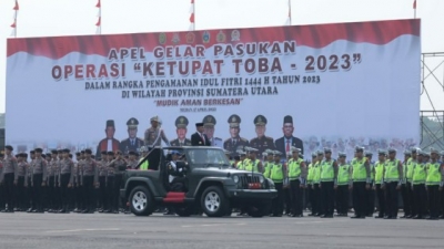 Operasi Ketupat Toba 2023, Digelar Serentak di Sumut, Untuk Berikan Rasa Aman Mudik Lebaran
