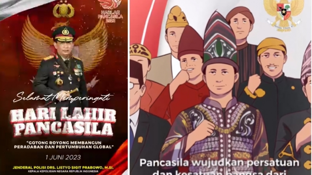 Kapolri Sigit, Pancasila Wujudkan Persatuan dan Kasatuan Bangsa