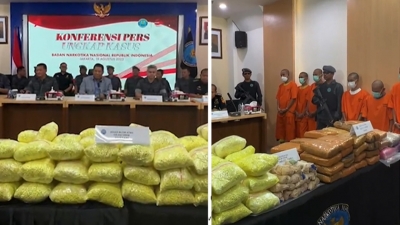 BBN Ungkap Lima Kasus Jaringan Peredaran Narkoba Sejumlah Wilayah di Sumatra