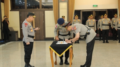 Kenaikan Pangkat Sejumlah Pati Polri dan Sertijab Kapolda Aceh Dipimpin Kapolri Sigit
