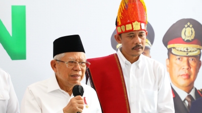 Wakil Presiden RI Didampingi Kapolda Sumatera Utara Hadiri Ikrar 