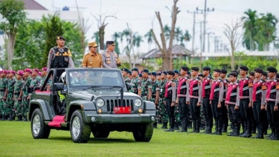 Apel Gelar Pasukan Operasi Lilin Toba 2023, Jelang Natura Dipimpin Kapolda Sumut