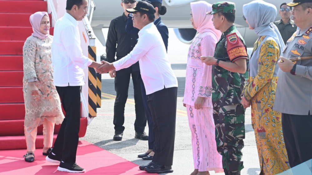 Pj. Gubernur Sumatera Utara Sambut Kehadiran di Sumut, Presiden Jokowi