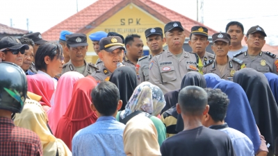 Dukungan Kinerja Polri, Masyarakat dan Pekerja PKS, PT. PPSP Pulo Padang Gelar Aksi Damai