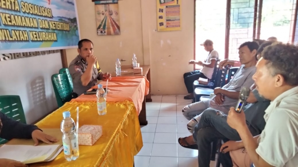 Hatkamtibmas Disosialisasikan Bhabinkamtibmas Polres Sibolga Kepada.Warga Binaan