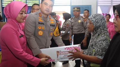 Polres Batu Bara Gelar Bakti Sosial Kesehatan dalam Rangka Sambut Hari Bhayangkara ke-78