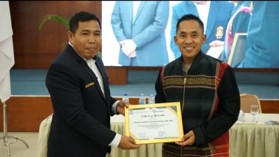 Kasat Lantas Polrestabes Medan Jadi _Keynote Speaker_ dalam Seminar Internasional NICSPEEP Universitas HKBP Nomensen