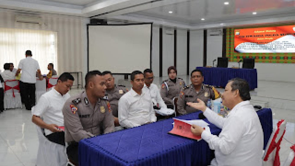Polres Asahan Mendapatkan Kunjungan Tim Itwasda Polda Sumut