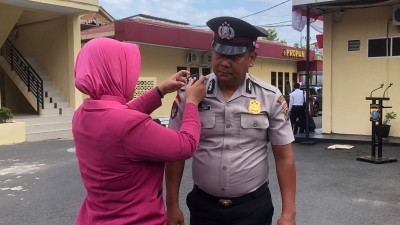 Upacara Kenaikan Pangkat Personel Polres Sibolga TMT_1 Juli 2024