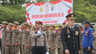 Rayakan HUT Bhayangkara Ke-78: Polres Pakpak Bharat Dukung Percepatan Transformasi Ekonomi Menuju Indonesia Emas
