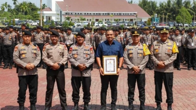 Penutupan Pelatihan e – Samapta, Tingkatkan Kualitas Pelayanan Kepolisian terhadap Publik