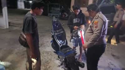 Gelar Razia Malam Polsek Bilah Hulu, Untuk Antisipasi Tindak Kejahatan Kriminal