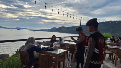 Patroli Dialogis Sat Samapta Polres Sibolga di Objek Wisata