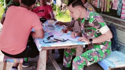 Wujudkan Harkamtibmas Jelang Pilkada. Serentak 2024, Bhabinkamtibmas Polres Sibolga, Sambangi Warga