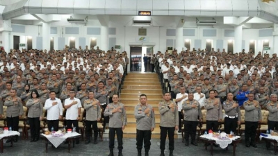 Kapolda Sumut Resmi Buka Latpraops Mantap Praja Toba 2024