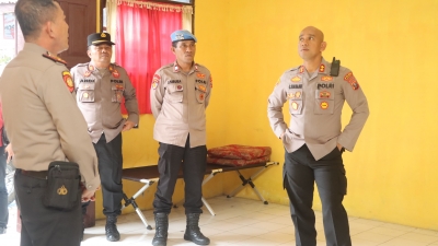 Kapolres Pakpak Bharat Lakukan Kunjungan Kerja Ke Polsek Salak