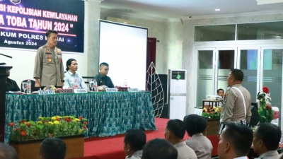 Polres Binjai Kumpulkan Personil Datangi Hotel Graha Kardopa Binjai