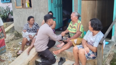 Kapolres Sibolga, Salurkan Tali Asih Dalam Rangka Hari Juang Polri
