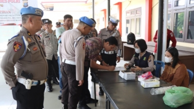 Bidang Propam Polda Sumut Bersama Sie Propam Polresta Deli Serdang Gelar Gaktiblin