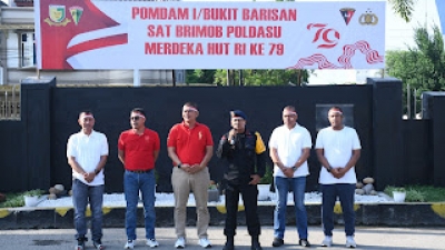 Personil Pomdam I/BB dan Sat Brimob Polda Sumut Gelar Semarak Lomba Peringati HUT RI ke-79 Tahun 2024