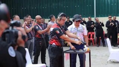 Kapolda Sumut Resmikan Lapangan Tembak dan Buka Lomba Menembak 2024
