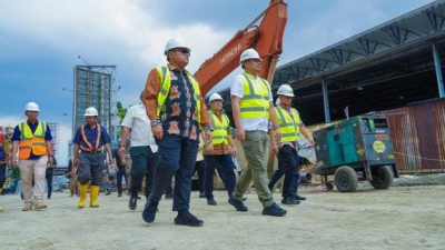 Tinjau Proyek Multiyears, Wali Kota Medan Bobby Nasution : Alhamdulilah, Kata Kuncinya Sebentar Lagi Selesai