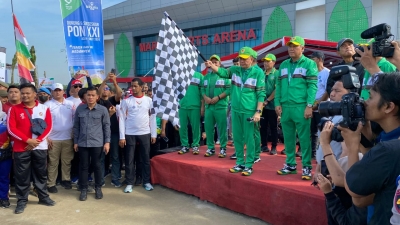 Kapolresta Deli Serdang Okuti Gebyar Road To PON XXI Aceh-Sumut 2024