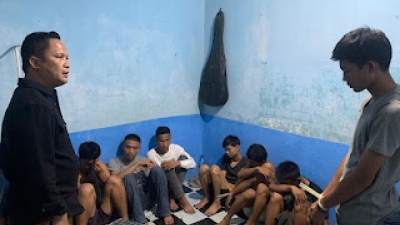 Kali ini Polrestabes Medan Tangkap 10 geng Motor Bikin Onar