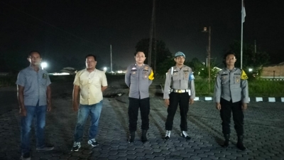 Polsek Medang Deras Gelar Patroli Malam, Antisipasi Kejahatan dan Premanisme