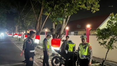 Sat Brimob Polda Sumut Dan Satlantas Polrestabes Medan- Gelar Razia Gabungan, amankan Kendaraan Bermotor 