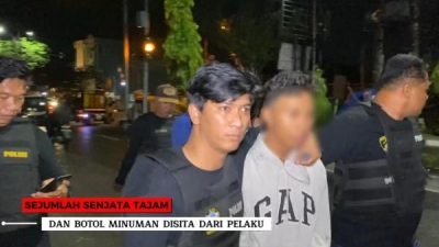 Polrestabes Medan Kerahkan Tim Pemburu Begal Ringkus 3 Pelaku Geng Motor Hendak Beraksi
