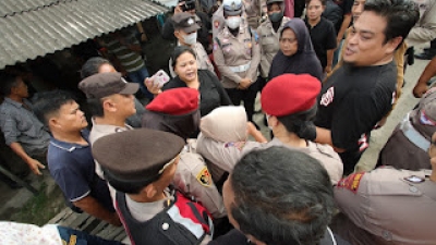 PAM Polres Sergai Bersama Polsek Perbaungan Dilaksanakan di Kelurahan Tualang Perbaungan