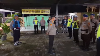 Polsek Perbaungan Tingkatkan Kamtibmas Lakukan Patroli dan Amankan 1 Unit Sepeda Motor