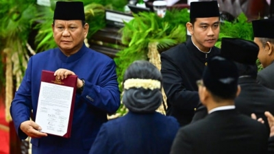 Prabowo Subianto dan Gibran Rakabuming Raka Resmi.Pemimpin Indonesia