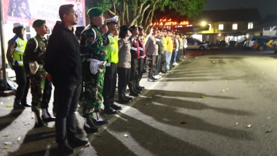 Wujudkan kamtibmas kondusif Polres Binjai kerahkan personil 100 orang