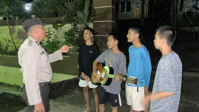 Polsek Sibolga Selatan Laksanakan Patroli Dialogis Cegah Aksi Kenakalan Remaja