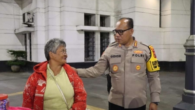 Kapolrestabes Medan Gidion, Pimpin Apel Patroli Skala Besar di Halaman PRSU Medan