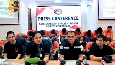 Jaringan Peredaran Narkoba Gunakan Komunikasi Digital Diungkap Satresnarkoba Polresta Pekanbaru