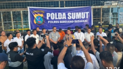 Terkait TPPO 33 WNI dan 7 WNA Diamankan Polres Serdang Bedagai
