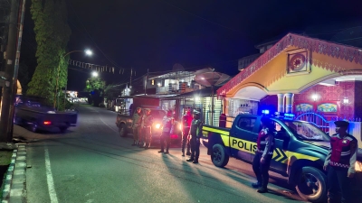 Polres Sibolga, Cegah Aksi Kenakalan Remaja Dengan Laksanakan Patroli Gabungan Tiga Pilar Razia