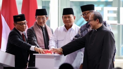 Simbol Kerukunan Antar Umat Beragama, Presiden Prabowo Resmikan Terowongan Silaturahmi