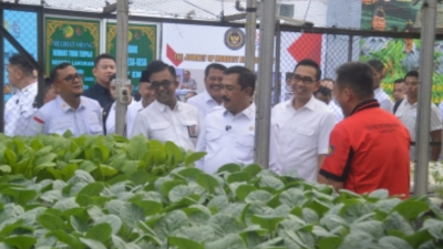 Menteri Imipas Tinjau Kondisi Rutan Kelas I Medan, Selain Berikan Penguatan Kepada Seluruh Jajaran Pemasyarakatan Sumut