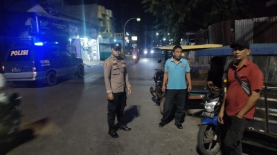 Personel Polsek Sibolga Sambas Polres Sibolga, Patroli Dialogis Sambangi Warga