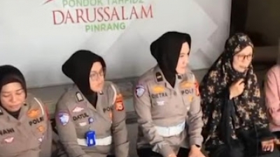 Polwan Cantik Ipda Cietra Ariesta, Samsat Polres Pinrang Gelar Jumat Berkah Untuk Kaum Duafa dan Anak Yatim