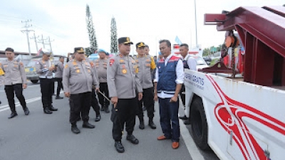 Jelang Libur Natura Lonjakan Signifikan Arus Kenderaan di Perbatasan Sumut